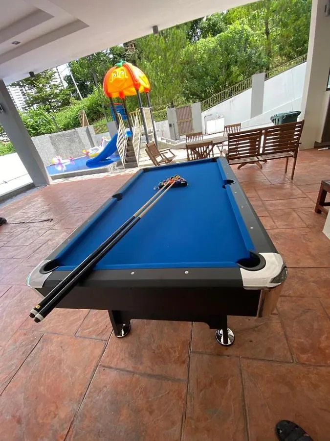 Villa Near Spice Arena 3Br 15Pax With Ktv Pool Table And Kids Swimming Pool Bayan Lepas 0*,  Malaysia